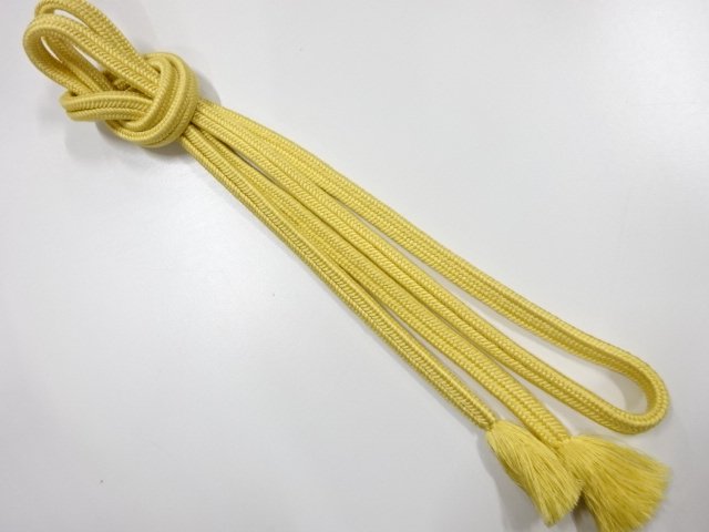 JAPANESE KIMONO / HAND-TIED OBIJIME
